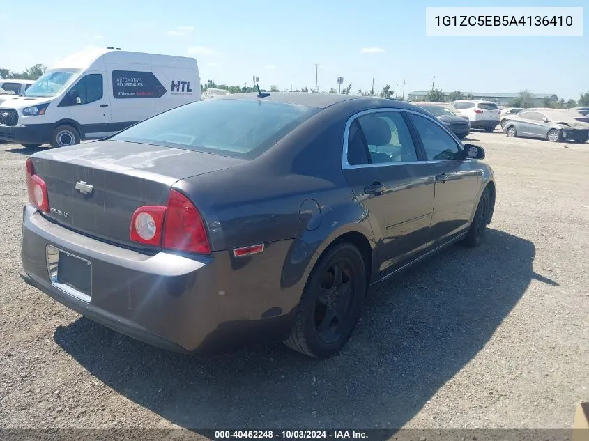 2010 Chevrolet Malibu Lt VIN: 1G1ZC5EB5A4136410 Lot: 40452248