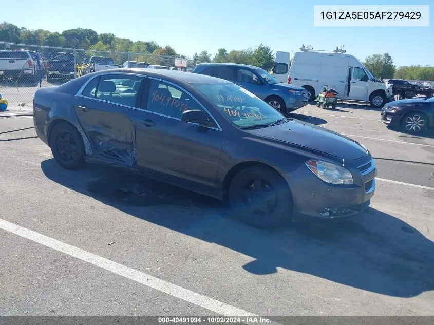 2010 Chevrolet Malibu Ls VIN: 1G1ZA5E05AF279429 Lot: 40491094