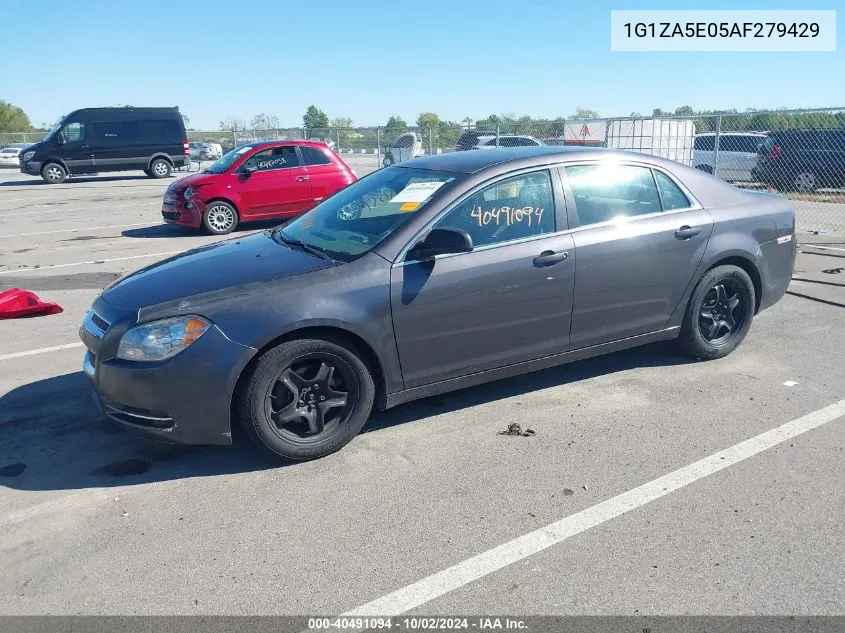 2010 Chevrolet Malibu Ls VIN: 1G1ZA5E05AF279429 Lot: 40491094