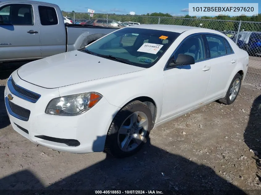 2010 Chevrolet Malibu Ls VIN: 1G1ZB5EBXAF297620 Lot: 40518853