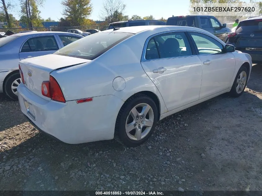 2010 Chevrolet Malibu Ls VIN: 1G1ZB5EBXAF297620 Lot: 40518853