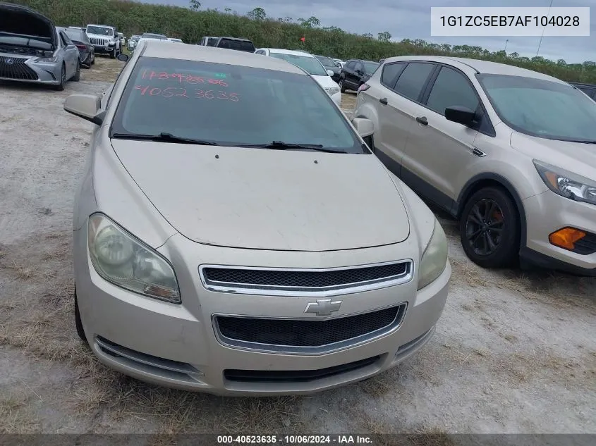 2010 Chevrolet Malibu Lt VIN: 1G1ZC5EB7AF104028 Lot: 40523635