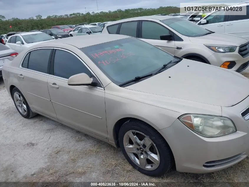 2010 Chevrolet Malibu Lt VIN: 1G1ZC5EB7AF104028 Lot: 40523635