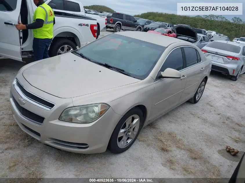 2010 Chevrolet Malibu Lt VIN: 1G1ZC5EB7AF104028 Lot: 40523635