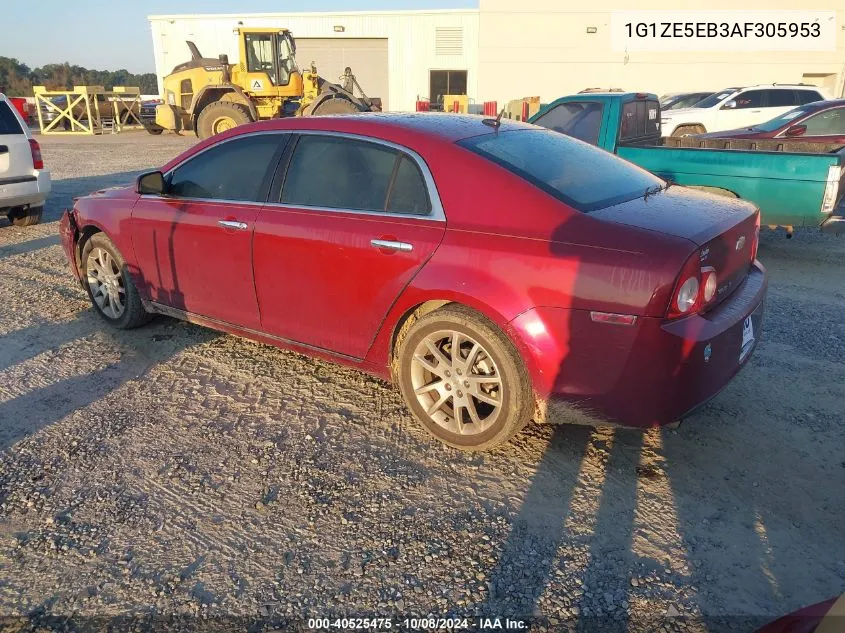 2010 Chevrolet Malibu Ltz VIN: 1G1ZE5EB3AF305953 Lot: 40525475