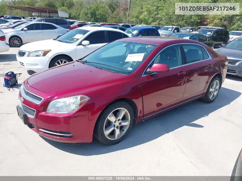 2010 Chevrolet Malibu Lt W/2Lt VIN: 1G1ZD5EB5AF217246 Lot: 40527225