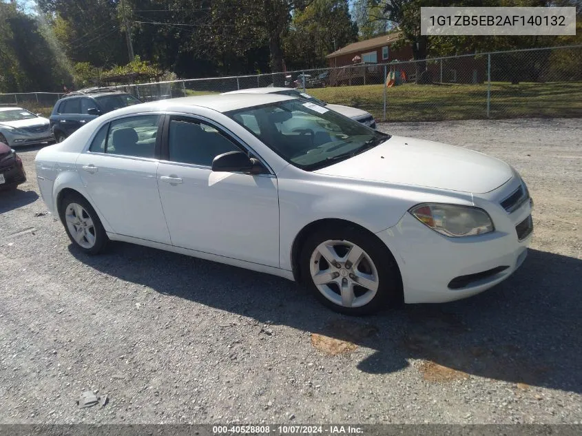 2010 Chevrolet Malibu Ls VIN: 1G1ZB5EB2AF140132 Lot: 40528808