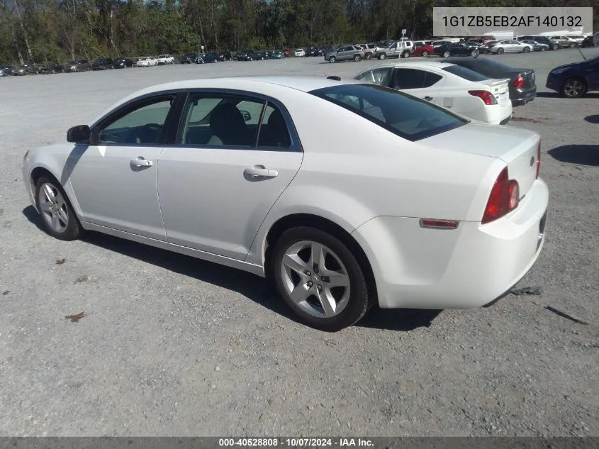 2010 Chevrolet Malibu Ls VIN: 1G1ZB5EB2AF140132 Lot: 40528808