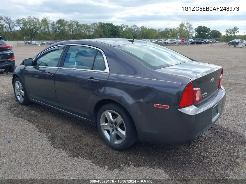 2010 Chevrolet Malibu Lt VIN: 1G1ZC5EB0AF248973 Lot: 40529176