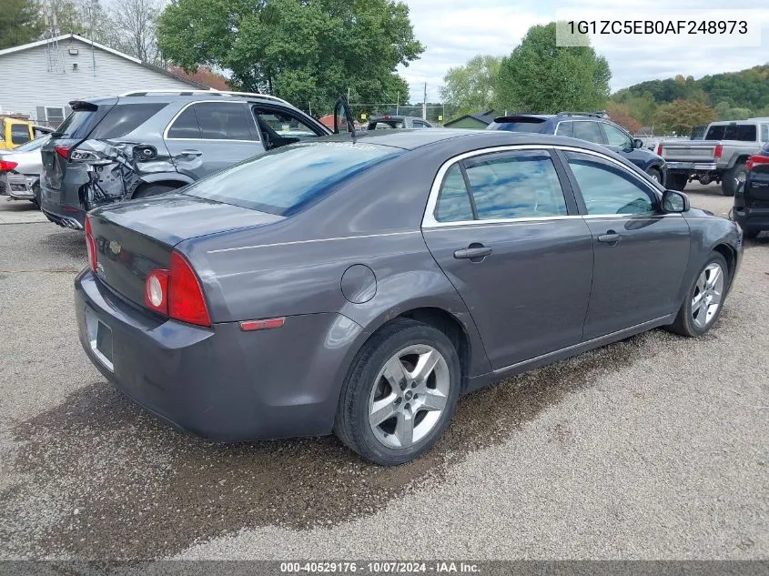 2010 Chevrolet Malibu Lt VIN: 1G1ZC5EB0AF248973 Lot: 40529176