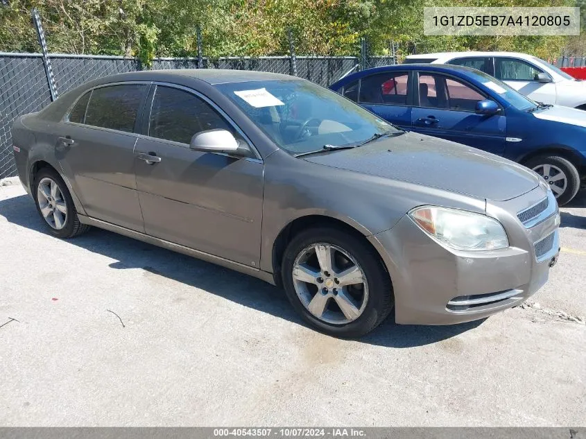 1G1ZD5EB7A4120805 2010 Chevrolet Malibu Lt