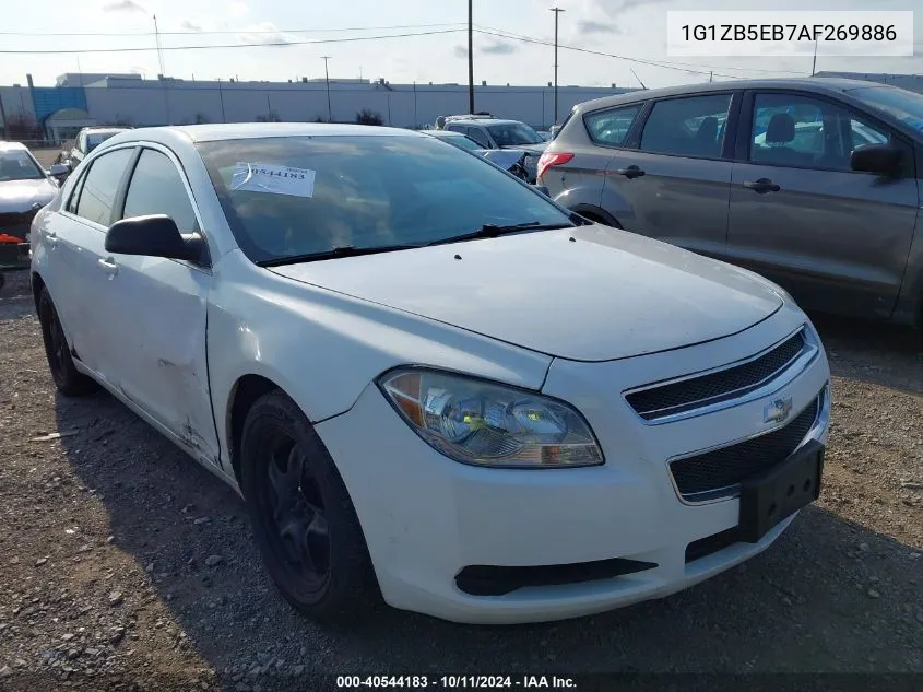 2010 Chevrolet Malibu Ls VIN: 1G1ZB5EB7AF269886 Lot: 40544183