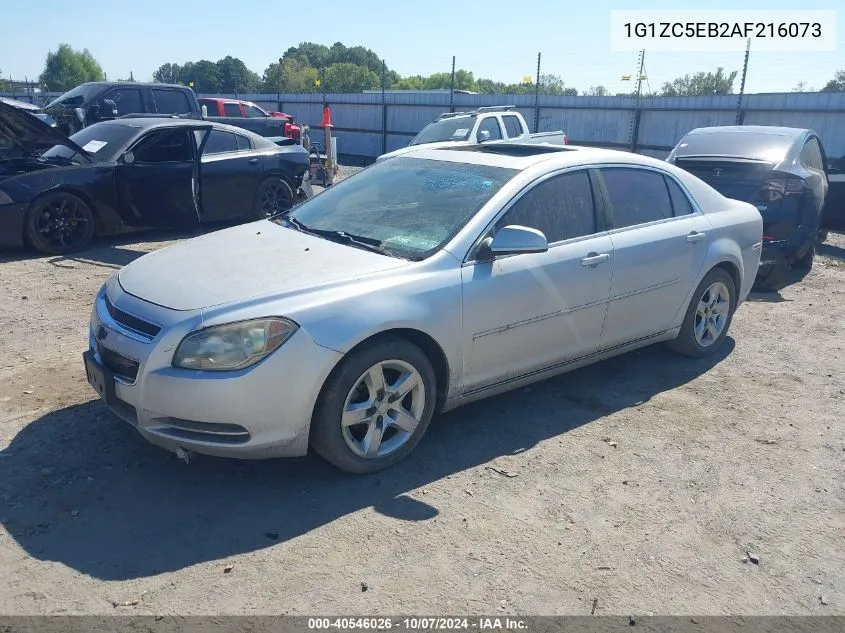 2010 Chevrolet Malibu Lt VIN: 1G1ZC5EB2AF216073 Lot: 40546026