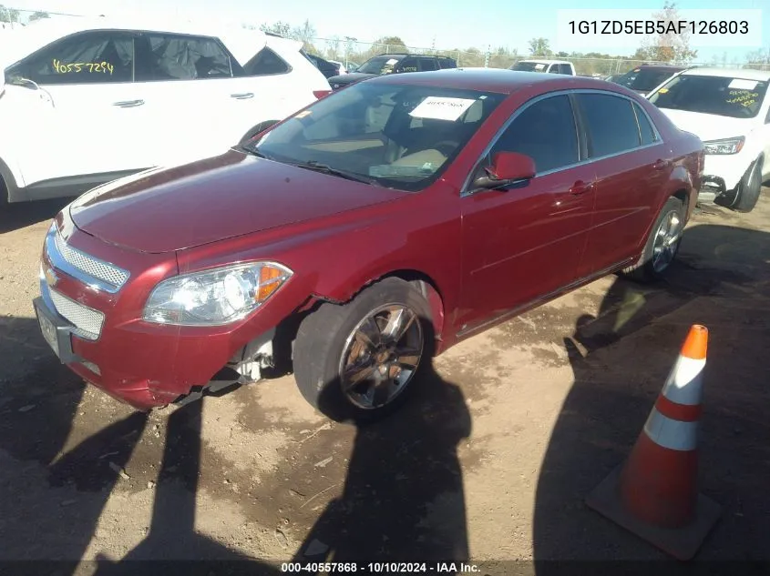 2010 Chevrolet Malibu Lt VIN: 1G1ZD5EB5AF126803 Lot: 40557868