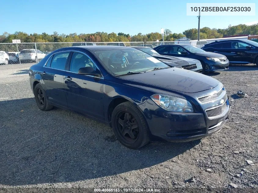 2010 Chevrolet Malibu Ls VIN: 1G1ZB5EB0AF253030 Lot: 40565183