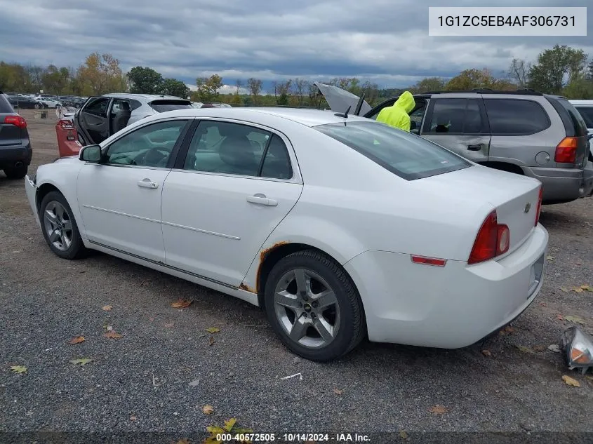 2010 Chevrolet Malibu Lt VIN: 1G1ZC5EB4AF306731 Lot: 40572505