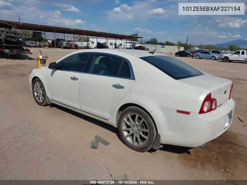 2010 Chevrolet Malibu Ltz VIN: 1G1ZE5EBXAF227154 Lot: 40573729