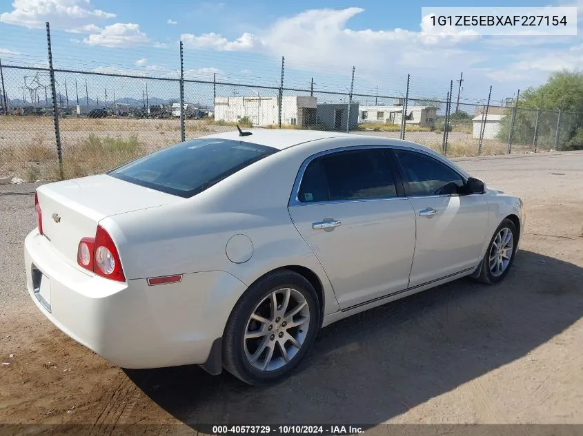 2010 Chevrolet Malibu Ltz VIN: 1G1ZE5EBXAF227154 Lot: 40573729