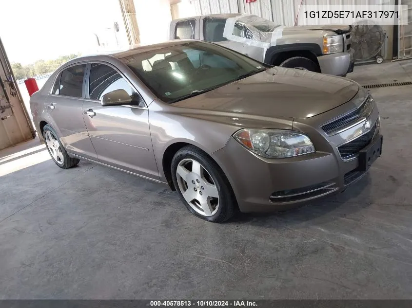 2010 Chevrolet Malibu Lt VIN: 1G1ZD5E71AF317971 Lot: 40578513