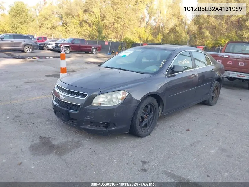 2010 Chevrolet Malibu Ls VIN: 1G1ZB5EB2A4131989 Lot: 40580316