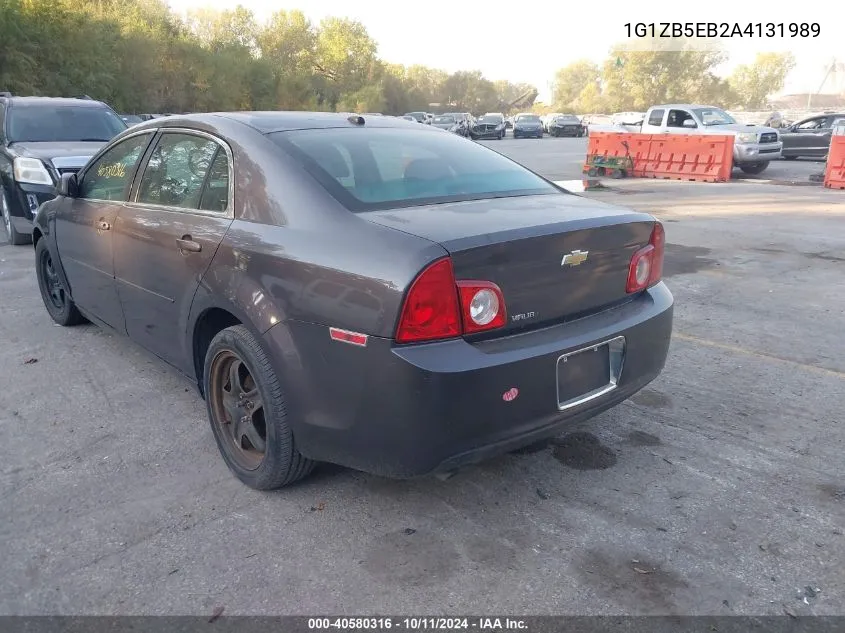 2010 Chevrolet Malibu Ls VIN: 1G1ZB5EB2A4131989 Lot: 40580316