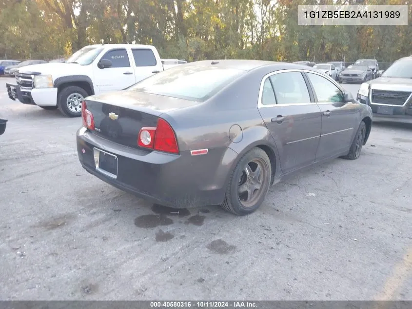 2010 Chevrolet Malibu Ls VIN: 1G1ZB5EB2A4131989 Lot: 40580316