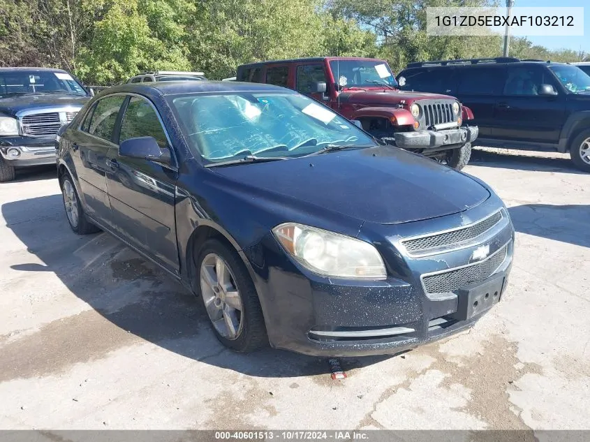 2010 Chevrolet Malibu Lt VIN: 1G1ZD5EBXAF103212 Lot: 40601513