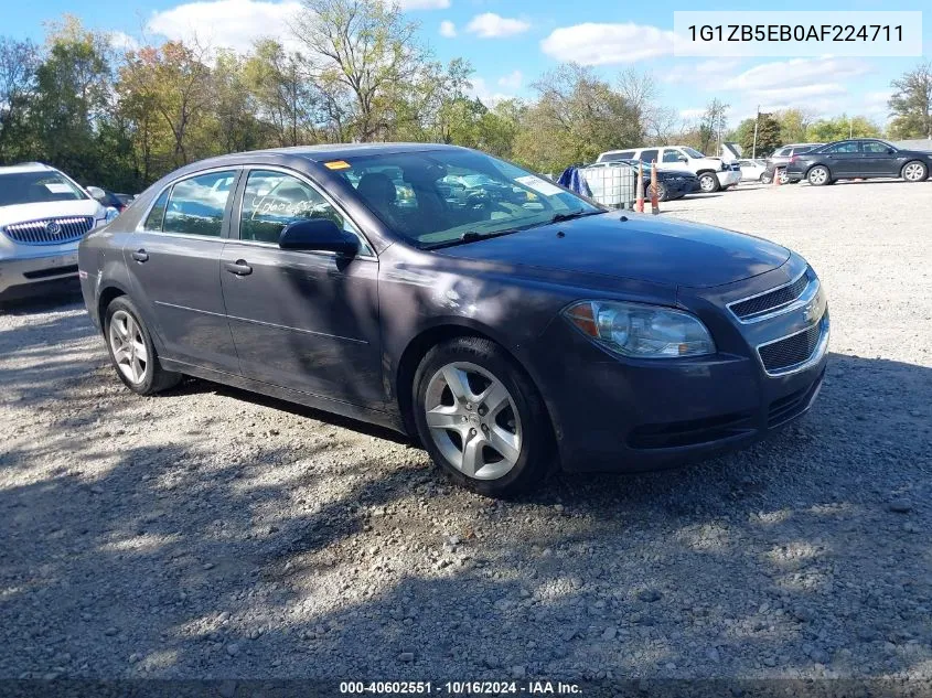 2010 Chevrolet Malibu Ls VIN: 1G1ZB5EB0AF224711 Lot: 40602551