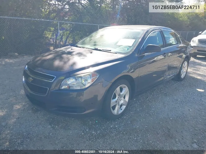 2010 Chevrolet Malibu Ls VIN: 1G1ZB5EB0AF224711 Lot: 40602551