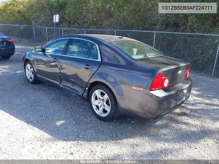 2010 Chevrolet Malibu Ls VIN: 1G1ZB5EB0AF224711 Lot: 40602551