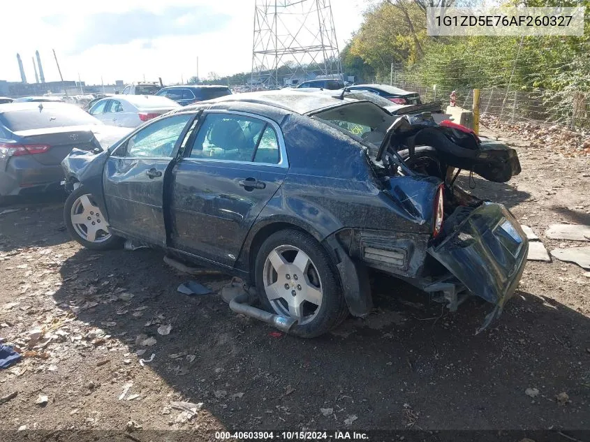 1G1ZD5E76AF260327 2010 Chevrolet Malibu Lt