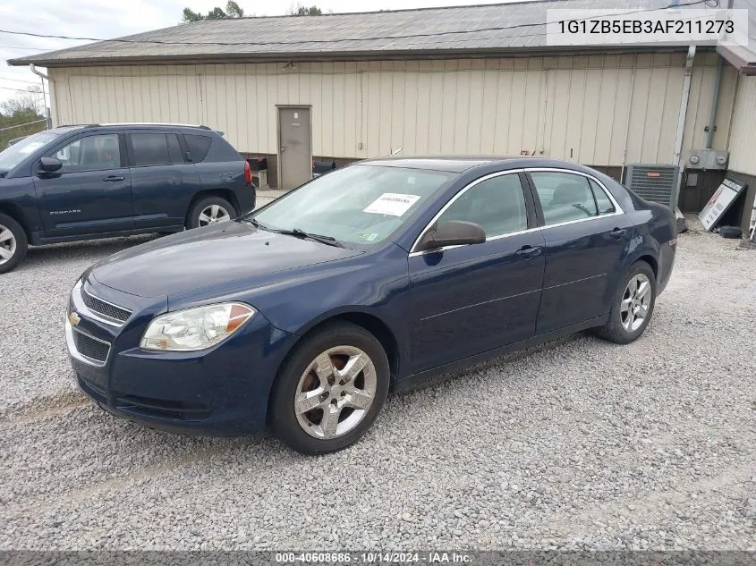 2010 Chevrolet Malibu Ls VIN: 1G1ZB5EB3AF211273 Lot: 40608686