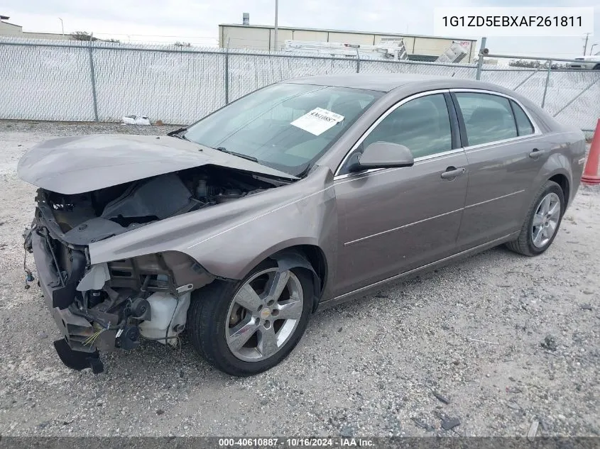 2010 Chevrolet Malibu Lt VIN: 1G1ZD5EBXAF261811 Lot: 40610887