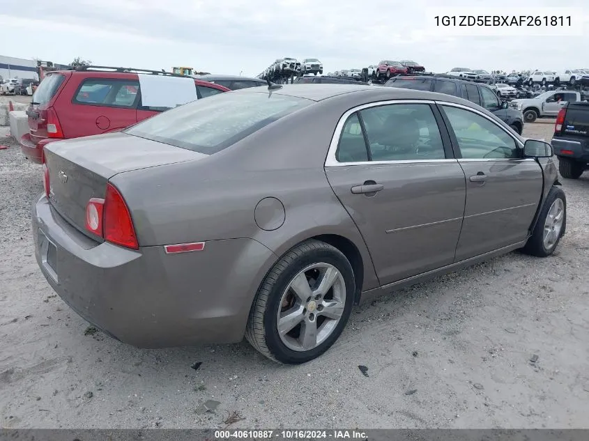 2010 Chevrolet Malibu Lt VIN: 1G1ZD5EBXAF261811 Lot: 40610887