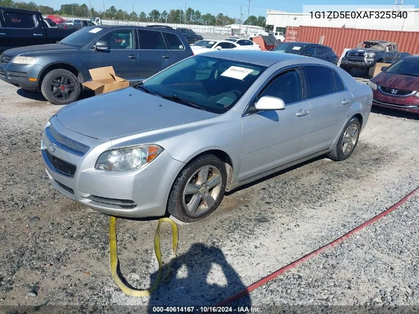 2010 Chevrolet Malibu Lt VIN: 1G1ZD5E0XAF325540 Lot: 40614167