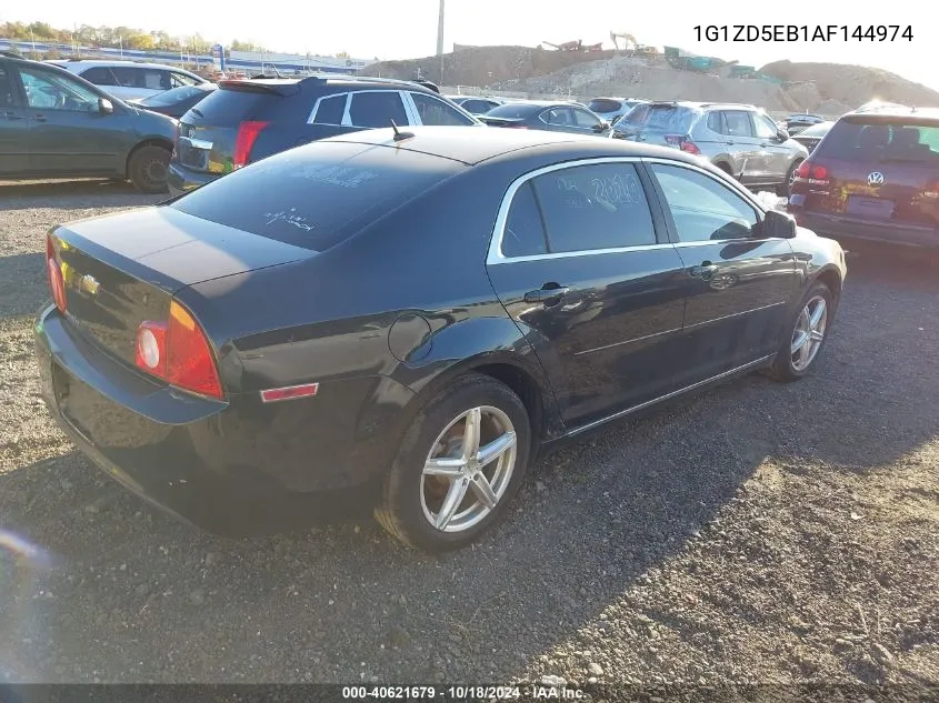 2010 Chevrolet Malibu Lt VIN: 1G1ZD5EB1AF144974 Lot: 40621679