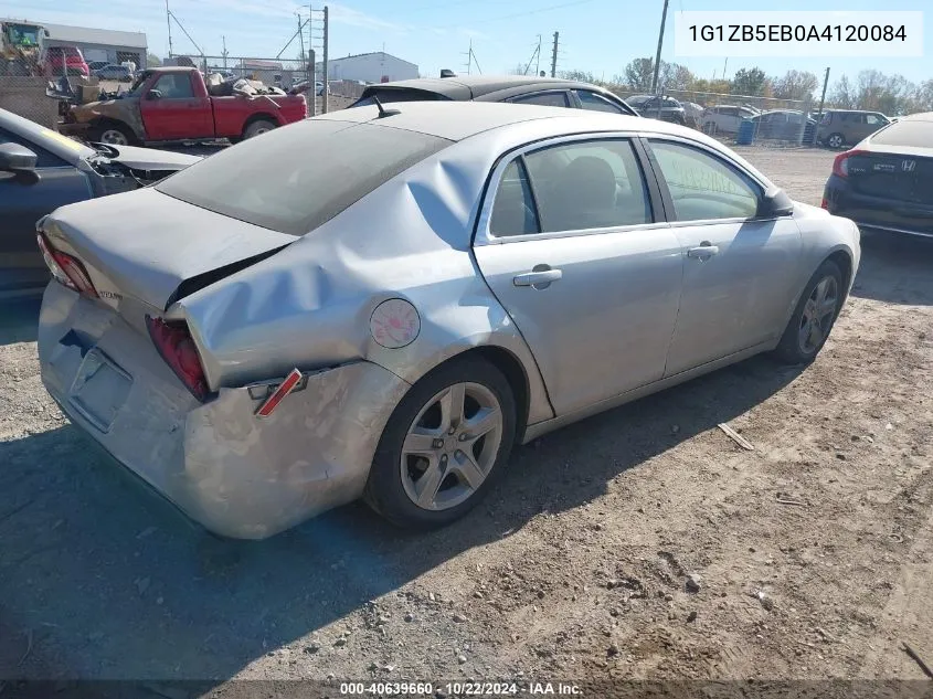 2010 Chevrolet Malibu Ls VIN: 1G1ZB5EB0A4120084 Lot: 40639660