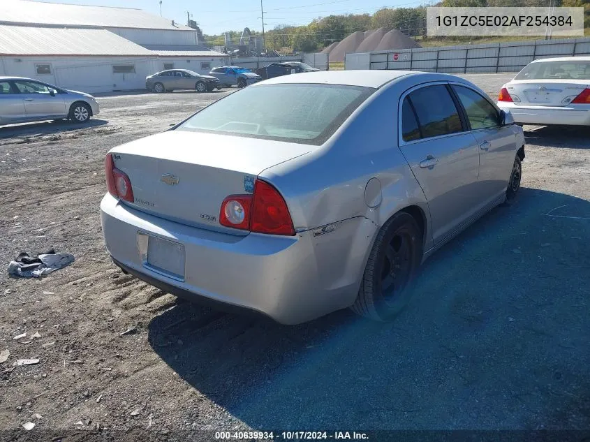 2010 Chevrolet Malibu Lt VIN: 1G1ZC5E02AF254384 Lot: 40639934