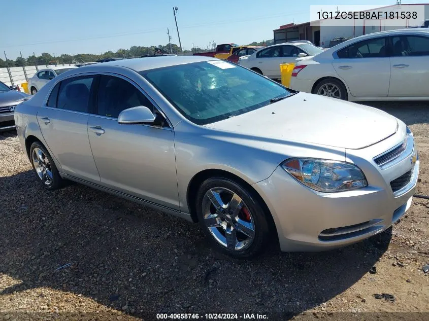 2010 Chevrolet Malibu Lt VIN: 1G1ZC5EB8AF181538 Lot: 40658746