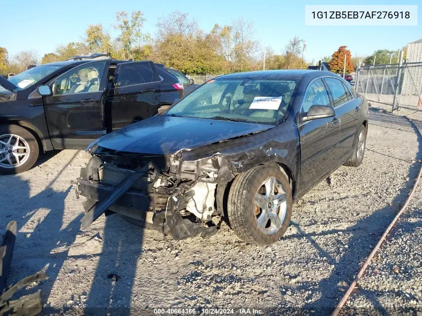 2010 Chevrolet Malibu Ls VIN: 1G1ZB5EB7AF276918 Lot: 40664366