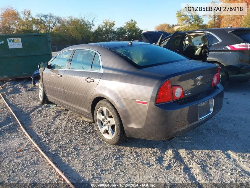 2010 Chevrolet Malibu Ls VIN: 1G1ZB5EB7AF276918 Lot: 40664366