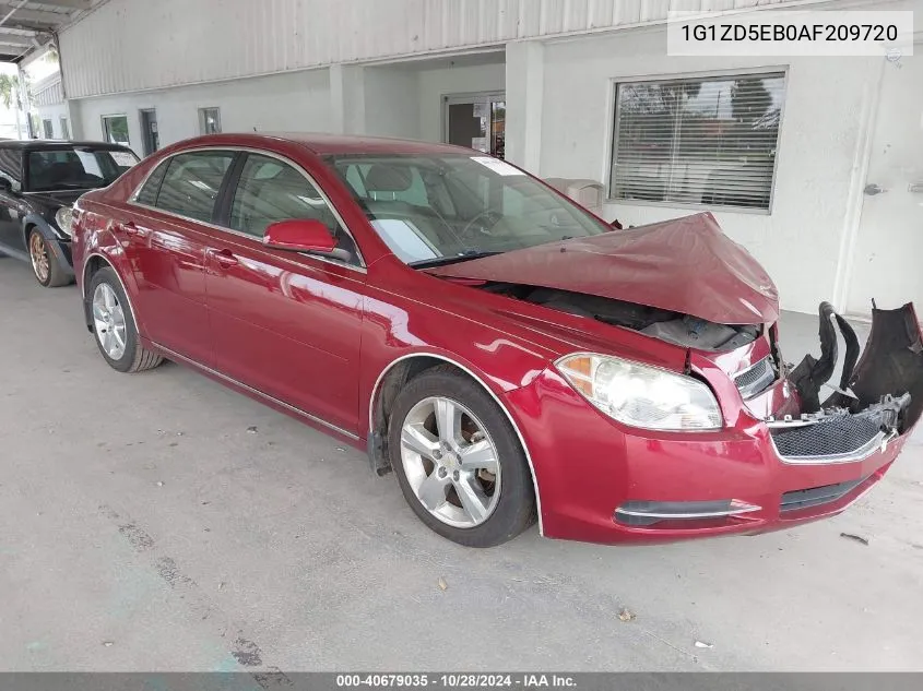 2010 Chevrolet Malibu 2Lt VIN: 1G1ZD5EB0AF209720 Lot: 40679035