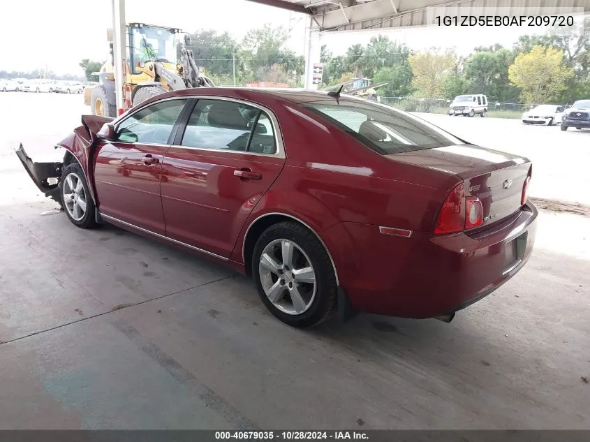 2010 Chevrolet Malibu 2Lt VIN: 1G1ZD5EB0AF209720 Lot: 40679035