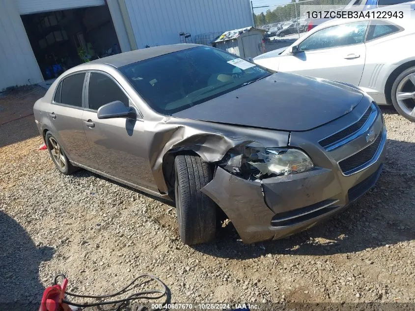 1G1ZC5EB3A4122943 2010 Chevrolet Malibu Lt