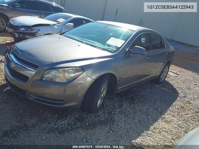 1G1ZC5EB3A4122943 2010 Chevrolet Malibu Lt