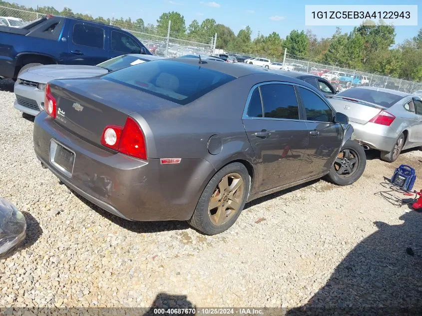 2010 Chevrolet Malibu Lt VIN: 1G1ZC5EB3A4122943 Lot: 40687670