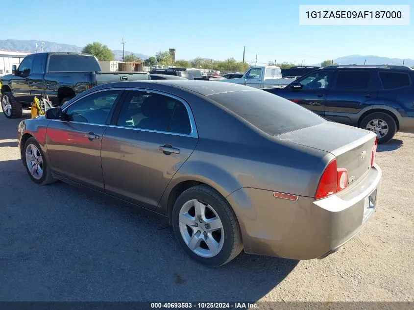 2010 Chevrolet Malibu Ls VIN: 1G1ZA5E09AF187000 Lot: 40693583