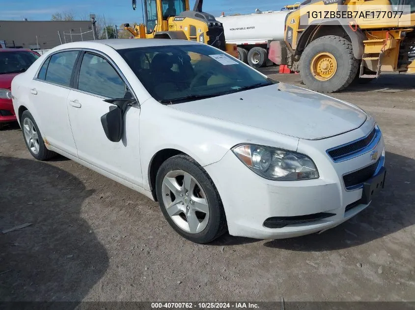 1G1ZB5EB7AF177077 2010 Chevrolet Malibu Ls