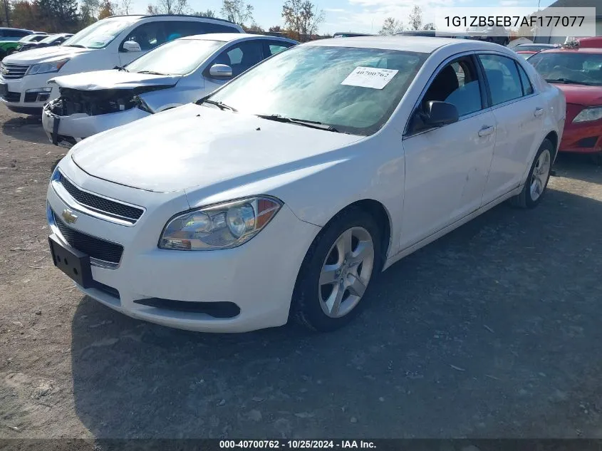 2010 Chevrolet Malibu Ls VIN: 1G1ZB5EB7AF177077 Lot: 40700762