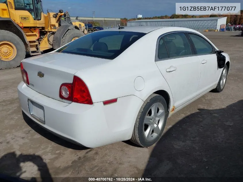 2010 Chevrolet Malibu Ls VIN: 1G1ZB5EB7AF177077 Lot: 40700762